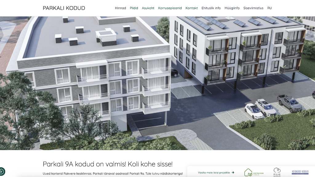 parkalikodud.ee koduleht parkalikodud.ee koduleht
